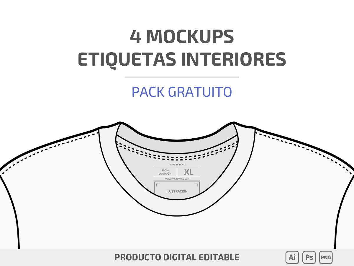 Mockup Etiqueta Ropa - Vectores y PSD gratuitos para descargar